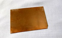Copper tungsten sheet